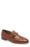 Ferragamo Ree Leather Loafer In Brown