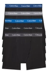 Calvin Klein 5-pack Boxer Briefs In Black Bodies Combo