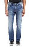 Mavi Jeans Marcus Slim Straight Leg Jeans In Mid Brushed Chicago