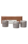 LE LABO SANTAL 26 SET OF 3 CONCRETE VOTIVES,J2YG010000