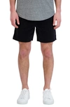 Goodlife Stretch Corduroy Shorts In Black