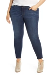 Wit & Wisdom Sophie 'ab'solution Stretch Ankle Skinny Jeans In Dark Navy