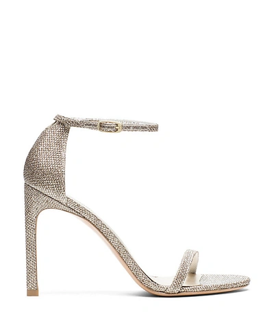 Stuart Weitzman Nudist Ii 75 Sandals In Beige