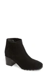 Aquatalia Weatherproof Block Heel Bootie In Black