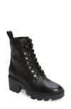 Bp. Taylor Block Heel Combat Boot In Black