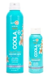 Coolar Coola Suncare 2-pack Tropical Coconut Body Sunscreen Spray Spf 30