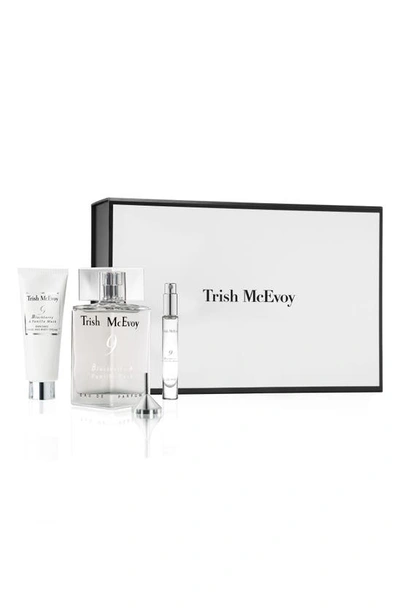 Trish Mcevoy No. 9 Blackberry & Vanilla Musk Eau De Parfum Set In White