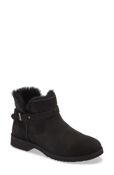 ugg elisa genuine shearling bootie