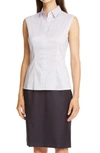 HUGO BOSS BASHIVA STRETCH POPLIN BLOUSE,5030868110000