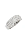 Bony Levy Audrey Wide Pavé Statement Band In White Gold/ Diamond