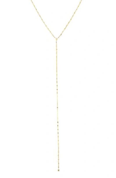 Bony Levy Station Y-necklace (nordstrom Exclusive) In Yellow Gold