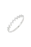 Bony Levy Rita Stackable Diamond Ring In White Gold/ Diamond