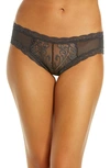 Natori Feathers Hipster Briefs In Coal