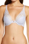 Natori Cherry Blossom Convertible Underwire Bra In Cosmic Sky