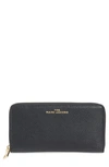 THE MARC JACOBS VERTICAL ZIPPY LEATHER WALLET,M0016550