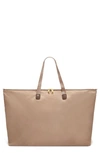 Tumi Voyageur Just In Case Packable Nylon Tote In Fossil