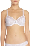 Chantelle Lingerie Revele Moi Perfect Fit Underwire Bra In White