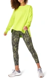Shop Sweaty Betty Power Pocket Workout Leggings In Black Herringbone Print
