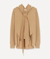 CHLOÉ CASHMERE TIE-NECK SWEATER,000704340