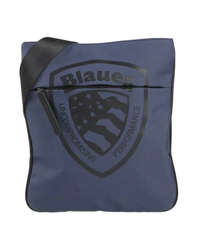 Blauer Cross-body Bags In Dark Blue