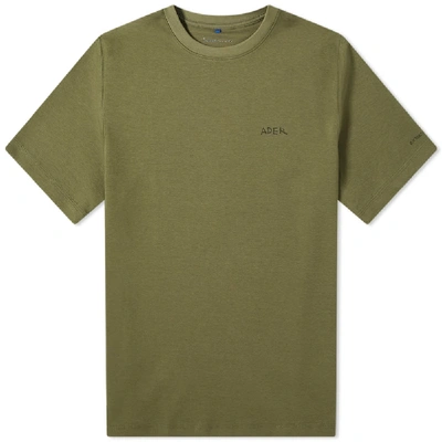 ★ADERERROR★ Tnnn tshirt Green Ader Error Lime Green Planet Printed T-shirt-GREEN | Garmentory