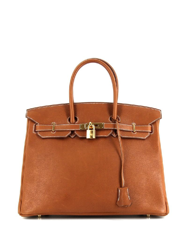 Pre-Owned Hermes Pre-owned Birkin 35 Bag In Brown | ModeSens