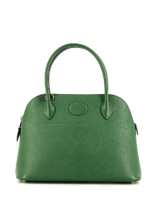 Pre-Owned Hermes Pre-owned Small Bolide Bag In Green | ModeSens