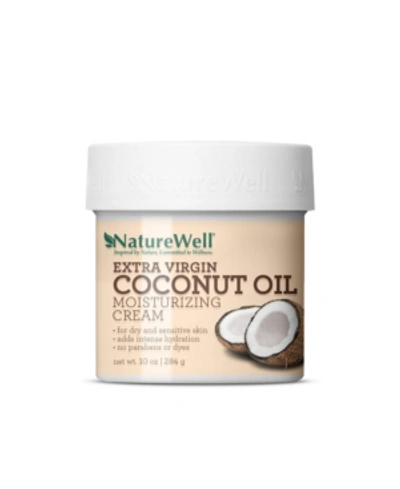 Naturewell Extra Virgin Coconut Oil Moisturizing Cream, 10 oz