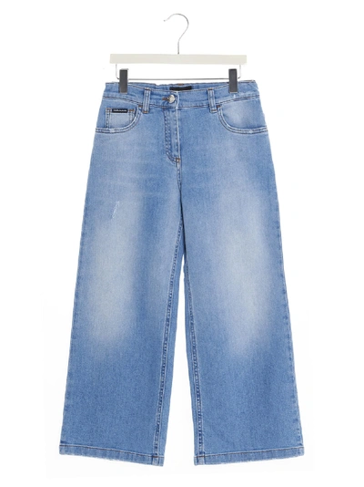 Dolce & Gabbana Kids' Jeans In Azzurro