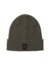 MOOSE KNUCKLES MEN'S MERINO WOOL BEANIE,0400011564773