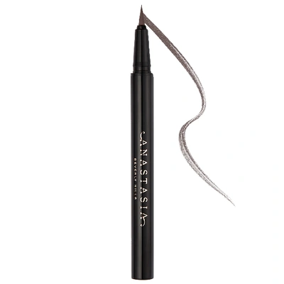 ANASTASIA BEVERLY HILLS BROW PEN SUPERFINE WATERPROOF DETAIL EYEBROW PEN MEDIUM BROWN 0.017 OZ / 0.5 ML,P462328