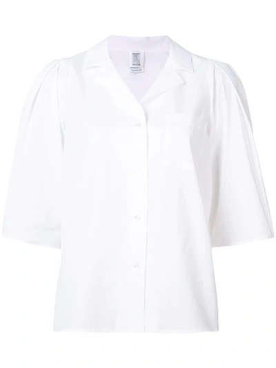 Rosie Assoulin Shortsleeved Shirt In White