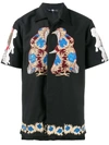 EDWARD CRUTCHLEY EMBROIDERED SHORT-SLEEVE SHIRT