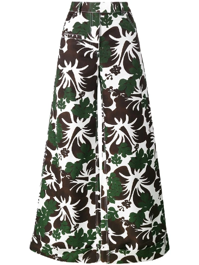 Rosie Assoulin B Boy Tropical Print Trousers In Green