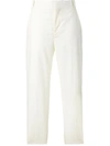 Haider Ackermann Mid-rise Straight-leg Trousers In Yellow