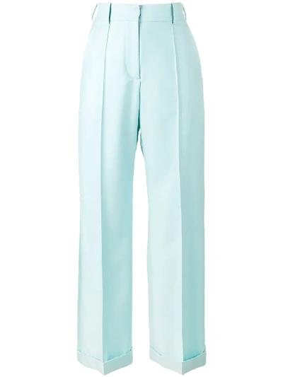 Racil Starman Tailored Trousers In Blue