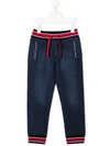 DOLCE & GABBANA MEDAL PATCH SWEATtrousers
