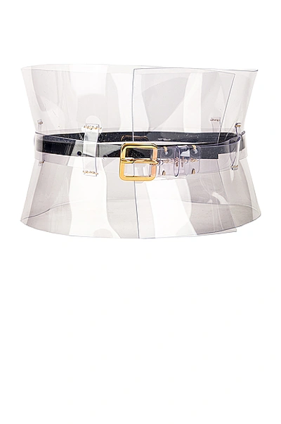 Altuzarra Obie Corset Belt In Clear