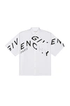 GIVENCHY OVERSIZED PRINTED SHORT SLEEVE SHIRT,GIVE-MS268