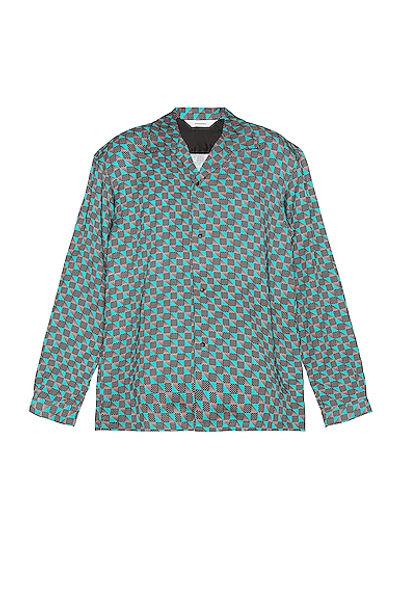 Sasquatchfabrix 50's 衬衫 In Black & Green