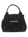 BALENCIAGA BLACK CABAS BAG,339933 AQ38N