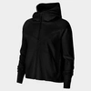 Nike Women's Sportswear Tech Fleece Windrunner Full-zip Hoodie In Black/black