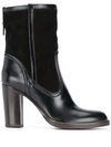 CHLOÉ LEATHER ANKLE BOOTS
