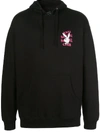 Anti Social Social Club California Long-sleeve Hoodie In Black