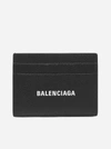 BALENCIAGA CASH LEATHER CARD HOLDER