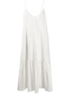 ANINE BING TIERED SLEEVELESS DRESS