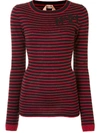 N°21 STRIPED KNITTED TOP