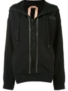 N°21 EMBELLISHED LOGO HOODIE