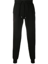 CANALI PLAIN-COLOR TRACK PANTS