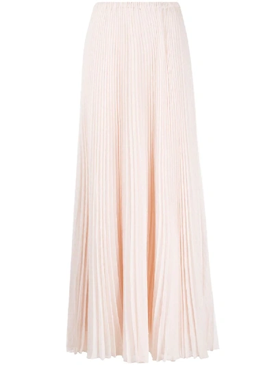 Philosophy Di Lorenzo Serafini Elasticated Pleated Skirt In Pink